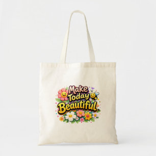 Cute Positive Quote Aesthetic Canvas Bag,  Tote Bag