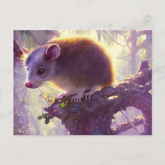 Cute Possum Postcard (Front)