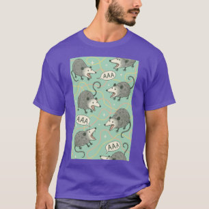 Cute Possums Party AAA Active girl friend T-Shirt