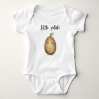 Cute potato Baby Shower