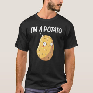 Cute Potato For Men Women Vegetable Baked Potato T-Shirt