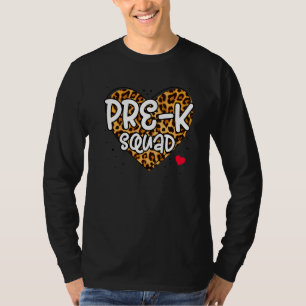 Cute Pre K Squad School Admin Appreciation Back To T-Shirt