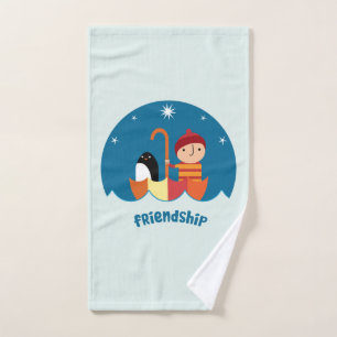Cute Pre School K Lost And Found Friendship Bath Towel Set