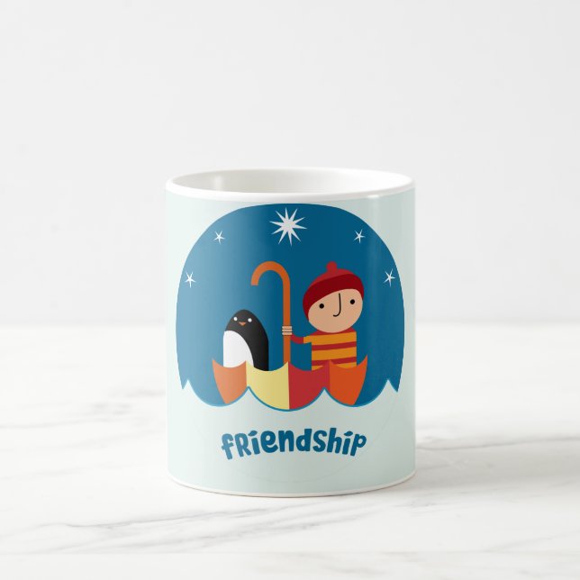 Cute Pre School K Lost And Found Friendship Coffee Mug (Center)