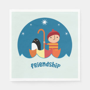 Cute Pre School K Lost And Found Friendship Napkin
