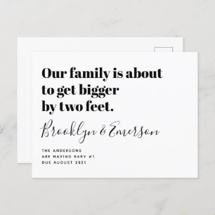 Cute Pregnancy Announcement