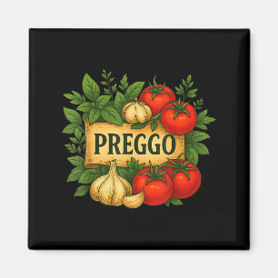 Cute Pregnancy Announcement Preggo Costume Prego S Magnet