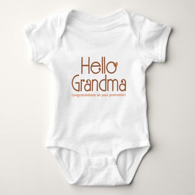 Cute Pregnancy Reveal Announcement Gift Custom Baby Bodysuit (Front)