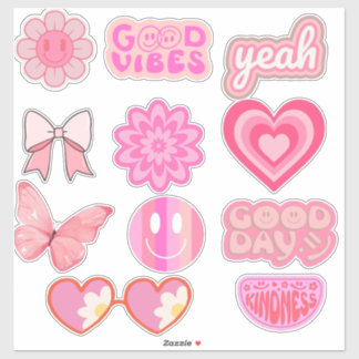 cute preppy pink
