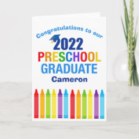 Cute Preschool Graduate Custom PreK Graduation