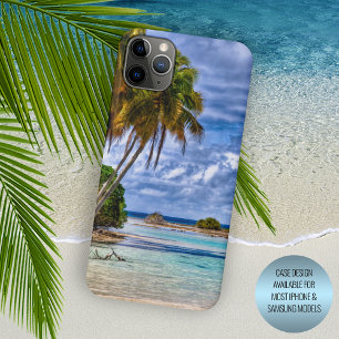 Cute Pretty Summer Hawaiian Beach Watercolor iPhone 16 Pro Max Case