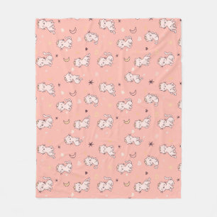 Cute Princess Cat  Fleece Blanket