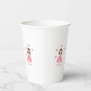 Cute Princess Coffee Mug Paper Cups