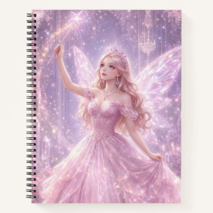 Cute Princess Graph Paper Notebook