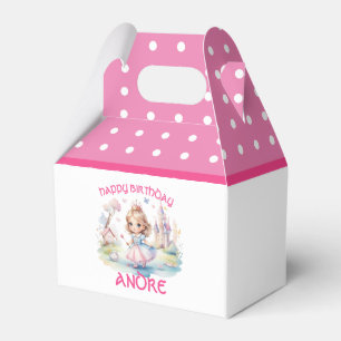 Cute Princess in Whimsical Wonderland Favour Box