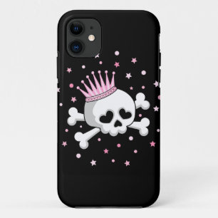 Cute Princess Skull iPhone 11 Case