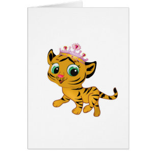 Cute Princess Tiger Tigress Tiara Gift Present