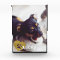 Cute Printed Gold Paw Print Pet Photo