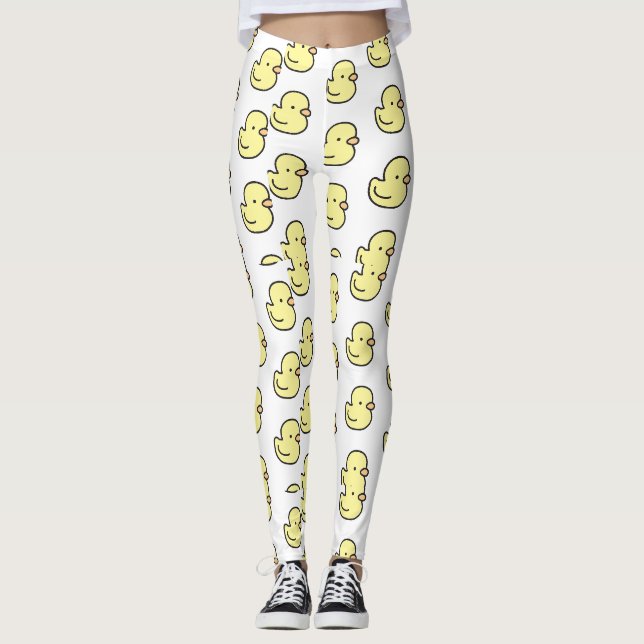 Cute Printed YOGA Leggings (Front)