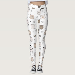 Cute Printed YOGA Leggings