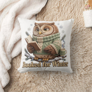 Cute Professor Owl Pillow