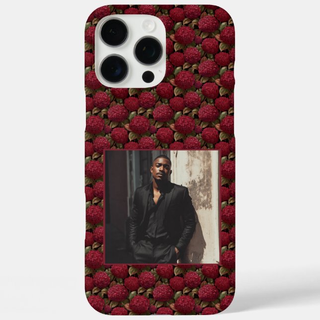 Cute Promotion Gift Hydrangeans Custom  Case-Mate iPhone Case (Back)