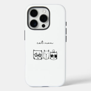 Cute Protection for Cat Lovers iPhone 16 Pro Case