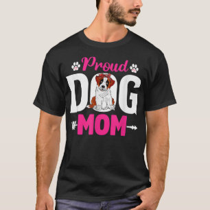 Cute Proud Bernard Dog Mum Funny Mother's Day T-Shirt