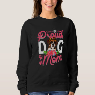Cute Proud Boxer Dog Mum Mother's Day Sweatshirt