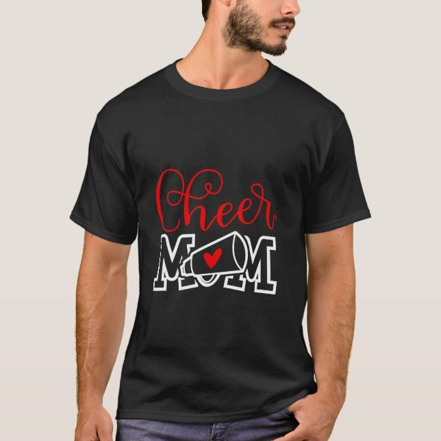 Cute Proud Cheer Mum cute gift T-Shirt (Front)
