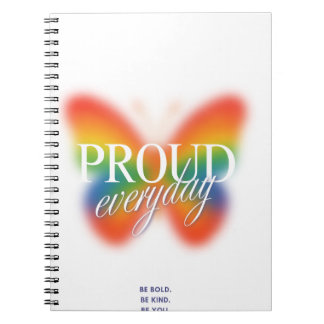 cute proud everyday  notebook