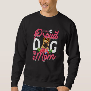 Cute Proud French Bulldog Dog Mum  Mother's Day Sweatshirt