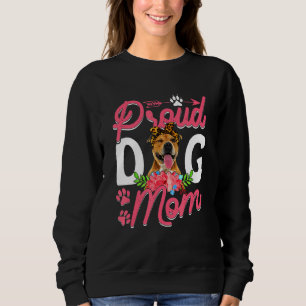 Cute Proud Pitbull Dog Mum Funny Mother's Day Sweatshirt