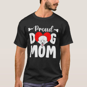Cute Proud Poodle Dog Mum Funny Mother's Day T-Shirt
