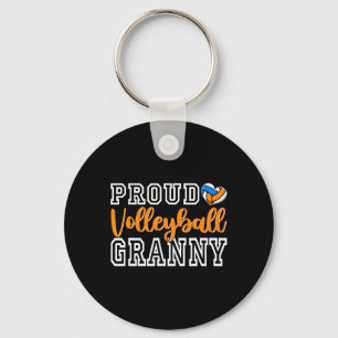 Cute Proud Volleyll Granny Mother's Day Christmas  Key Ring