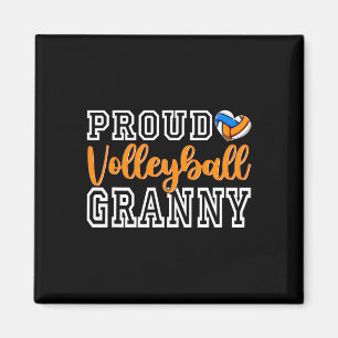 Cute Proud Volleyll Granny Mother's Day Christmas Magnet