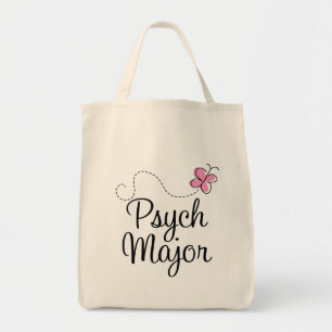 Cute Psych Major Gift Tote Bag