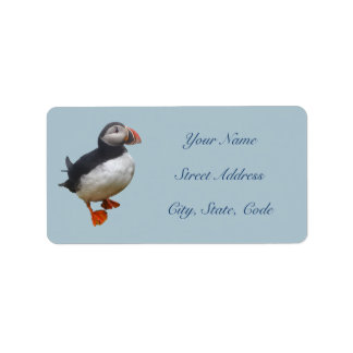 Cute Puffin Address Labels