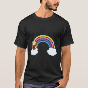 Cute Pug Colourful Rainbow Classic T-Shirt 917