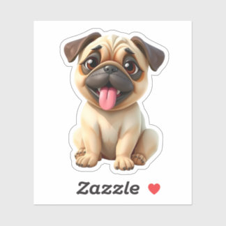 Cute Pug Dog