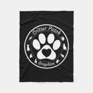 Cute Pug Dog And Snowman Friends Share Coffee On W Fleece Blanket