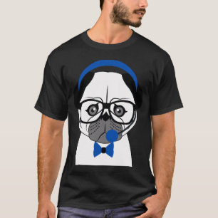 Cute Pug dog funny pug sunglasses T-Shirt