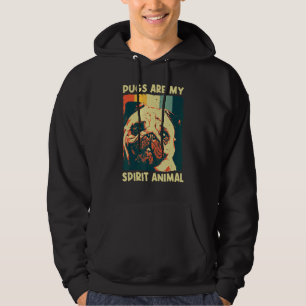 Cute Pug For Men Women Pet Dog Puppy Breed Pug 2 Hoodie