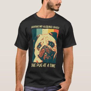 Cute Pug For Women Mum Pet Dog Puppy Breed Pug T-Shirt