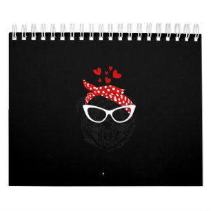 Cute Pug Headband With Glasses Costume Gifts Calendar