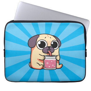 Cute Pug Laptop Sleeve