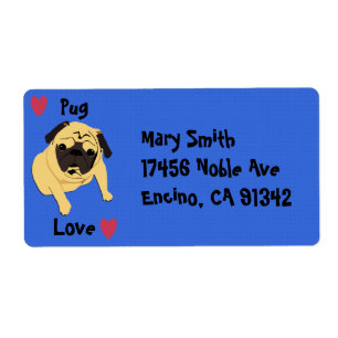 Cute Pug Love Dog