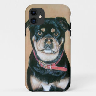 cute pug original dog art iphone5 case