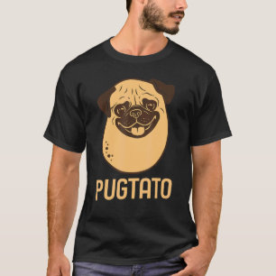 Cute Pug Potato Pugtato Pug Potato Dog T-Shirt