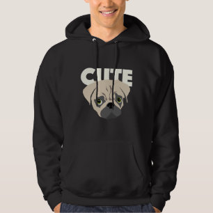 Cute Pug - Pug Mum. Pug Dad, Pug Lover  Essential  Hoodie